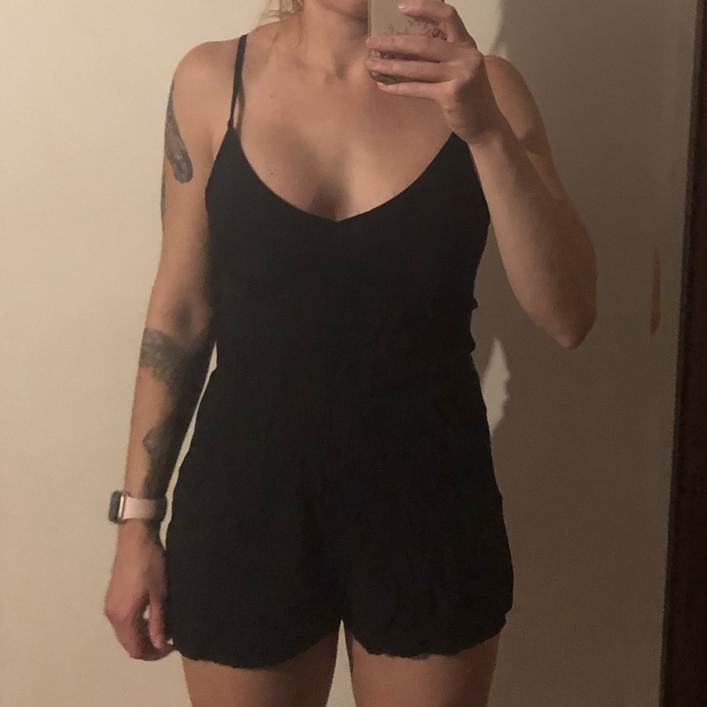 H&M black romper